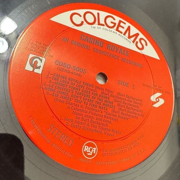 Casino Royale (An Original Soundtrack Recording) 1967, Colgems/ RCA PROMO - Picture 5 of 10